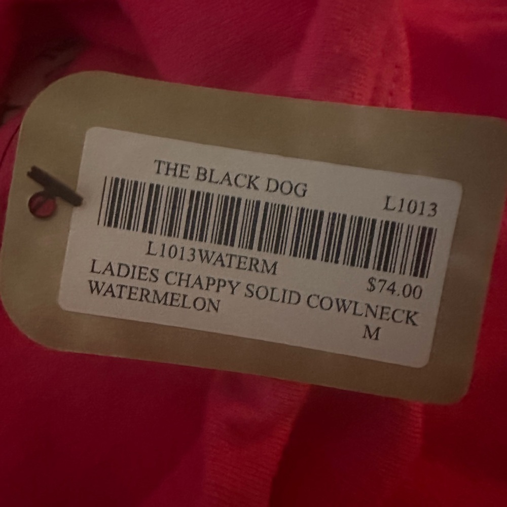 The Black Dog Bright Pink Women's Top